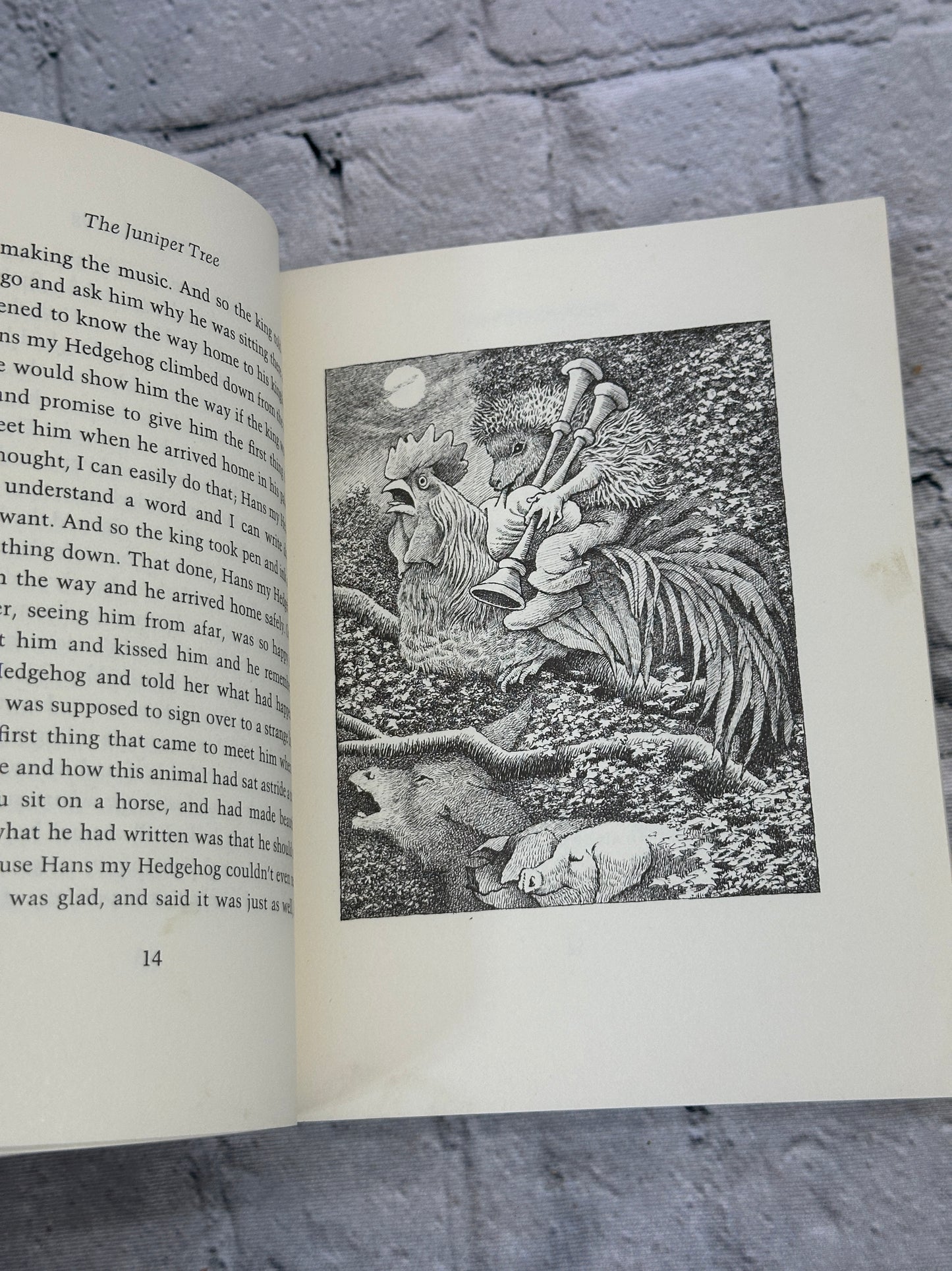 The Juniper Tree And Other Tales from Grimm w/ Pictures by Maurice Sendak [1983]