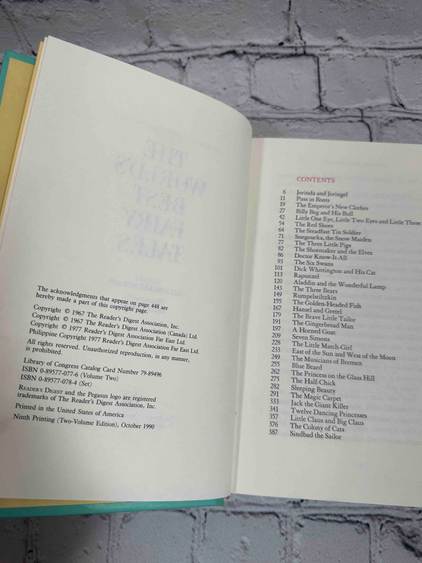 World's Best Fairy Tales (Volumes 1 & 2)