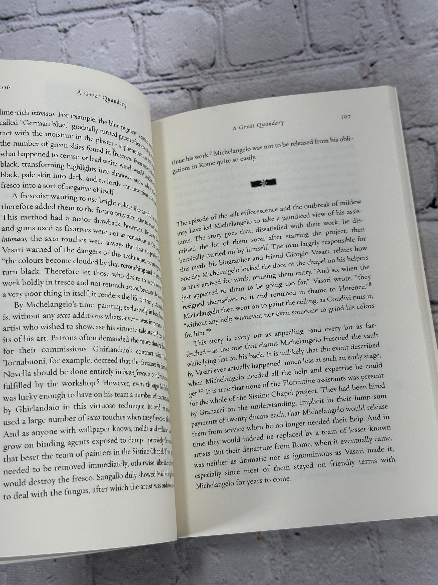 Michelangelo and the Pope's Ceiling by Ross King [2003 · Sixth Printing]