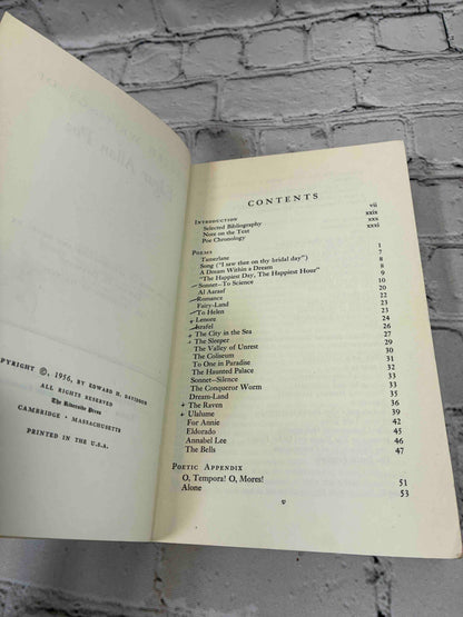 Selected Writings of Edgar Allan Poe
