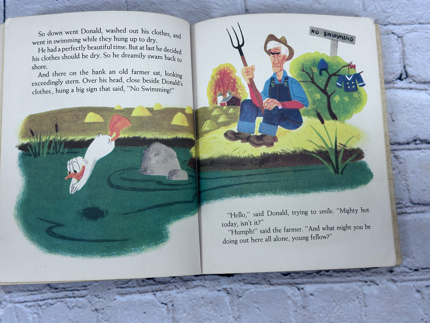 Walt Disney's Donald Duck's Adventure [A Little Golden Book 1st Ed. · "A" · 1950]