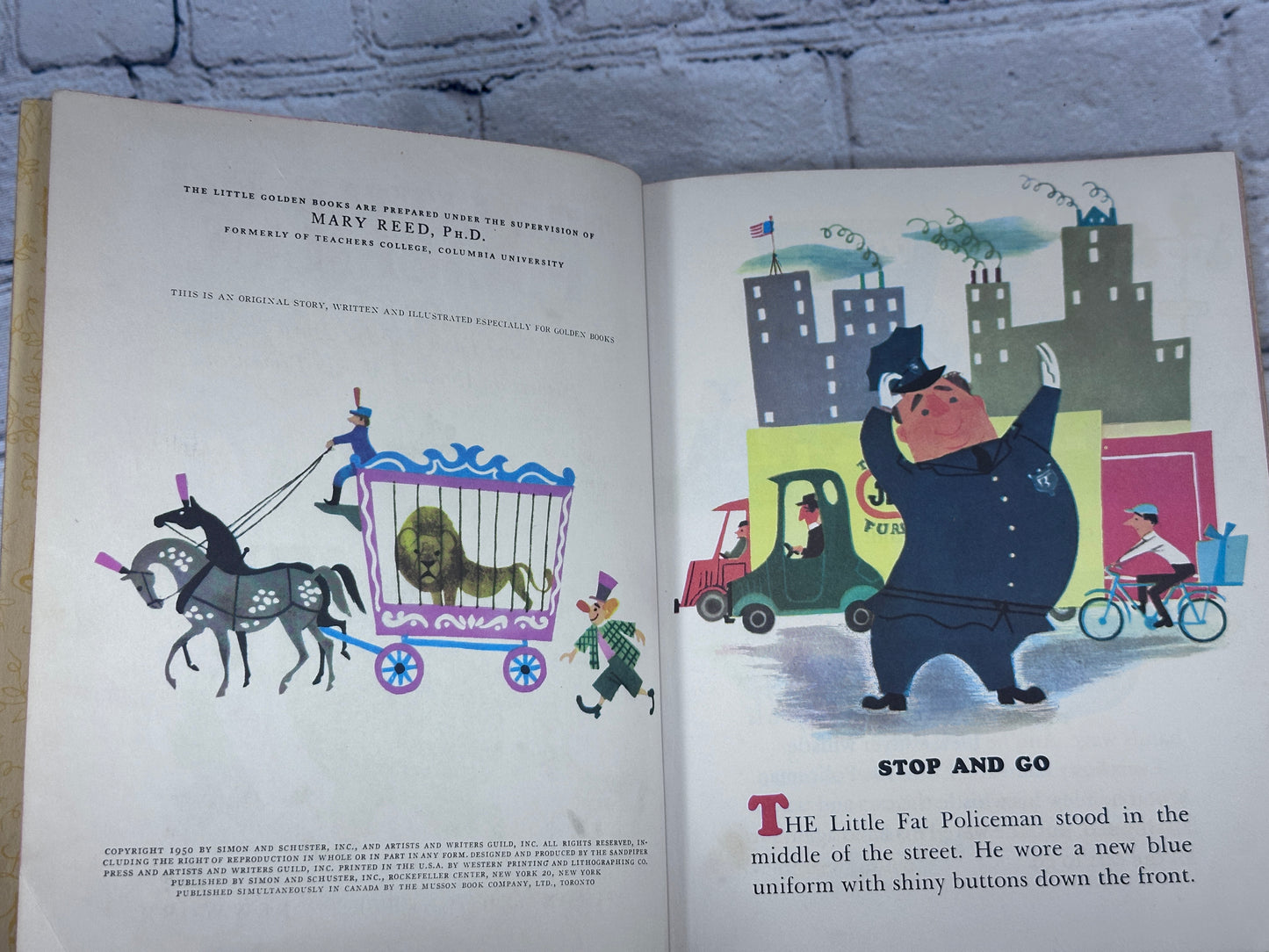 The Little Fat Policeman [A Little Golden Book 1st Ed. · "A" · 195]