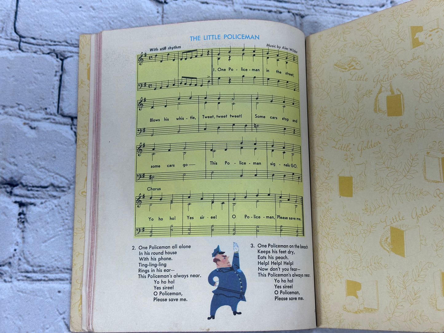 The Little Fat Policeman [A Little Golden Book 1st Ed. · "A" · 195]