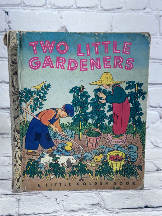 Two Little Gardeners [A Little Golden Book 1st Ed. · "A" · 1951]