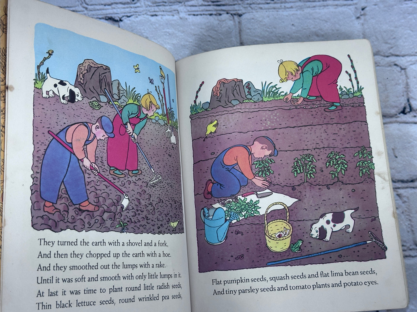 Two Little Gardeners [A Little Golden Book 1st Ed. · "A" · 1951]