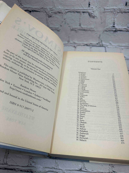 Asimov's Guide to The Bible