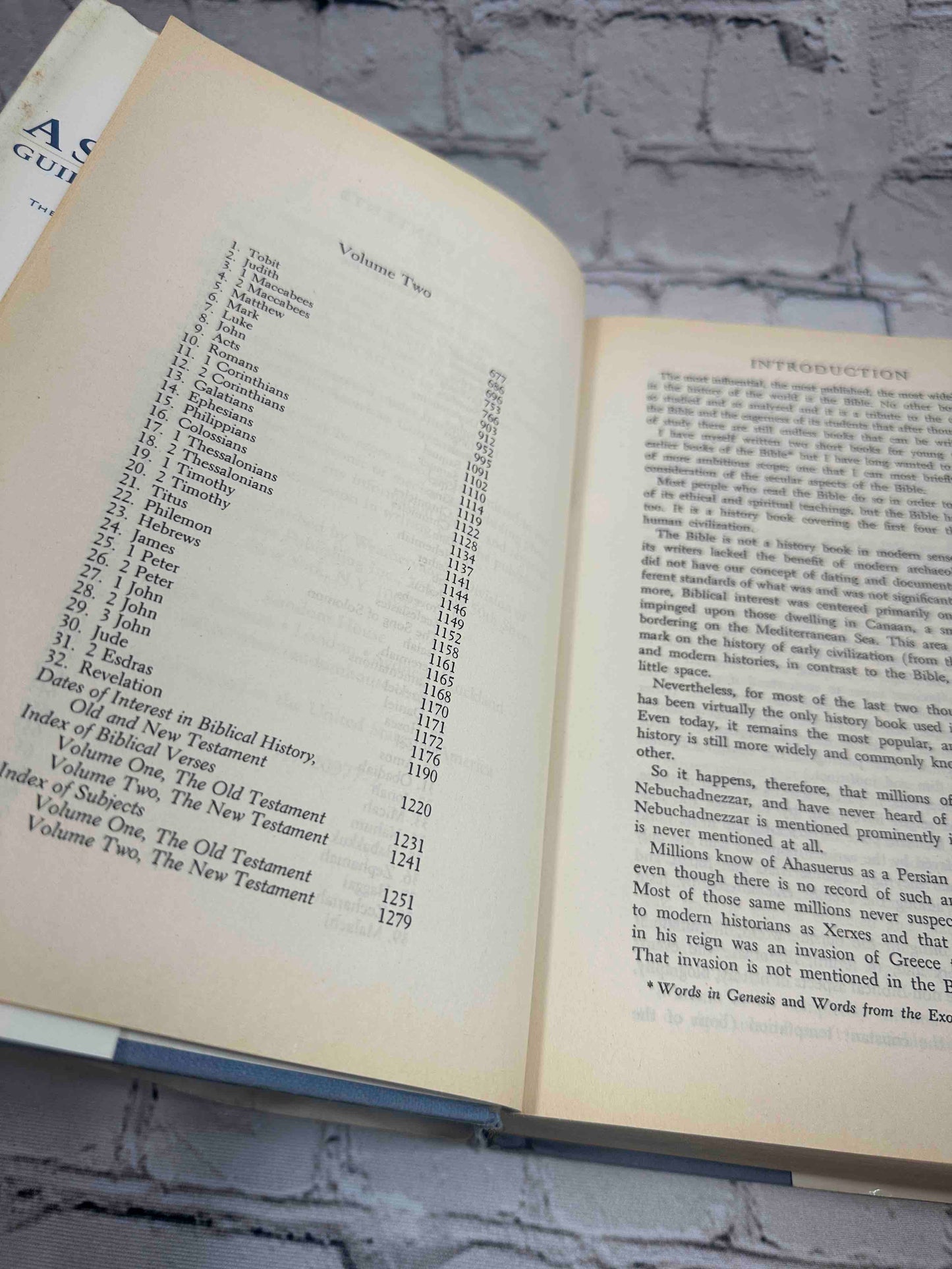 Asimov's Guide to The Bible