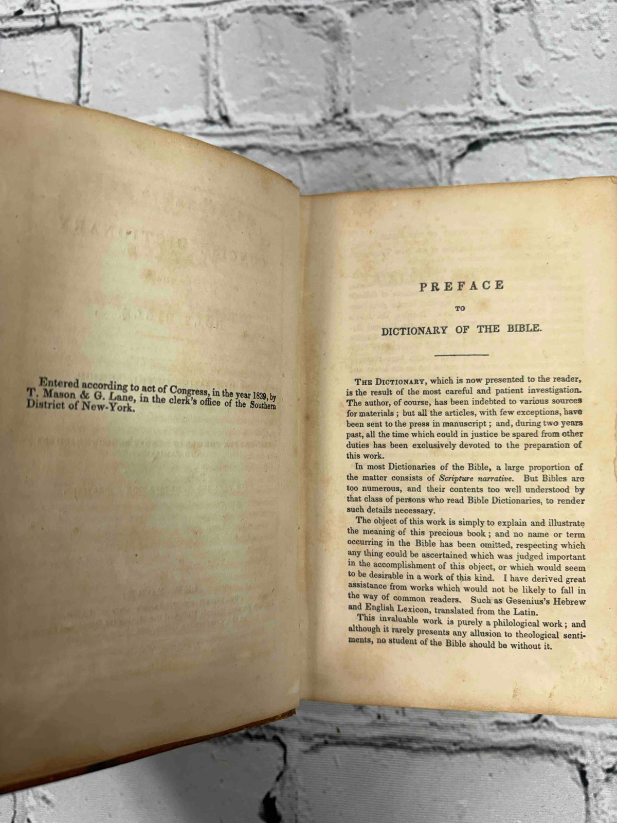 A Concise Dictionary of the Holy Bible