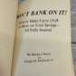 Don't Bank on It! by Martin J Meyer & Joseph M McDaniel [1972 · 1st Edition]