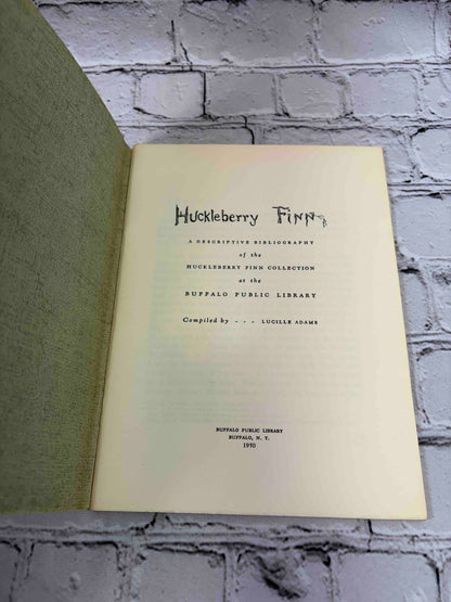 Bibliography Of Huckleberry Finn by Mark Twain