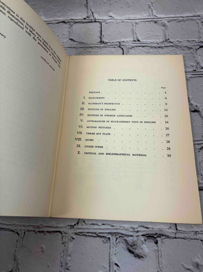 Bibliography Of Huckleberry Finn by Mark Twain