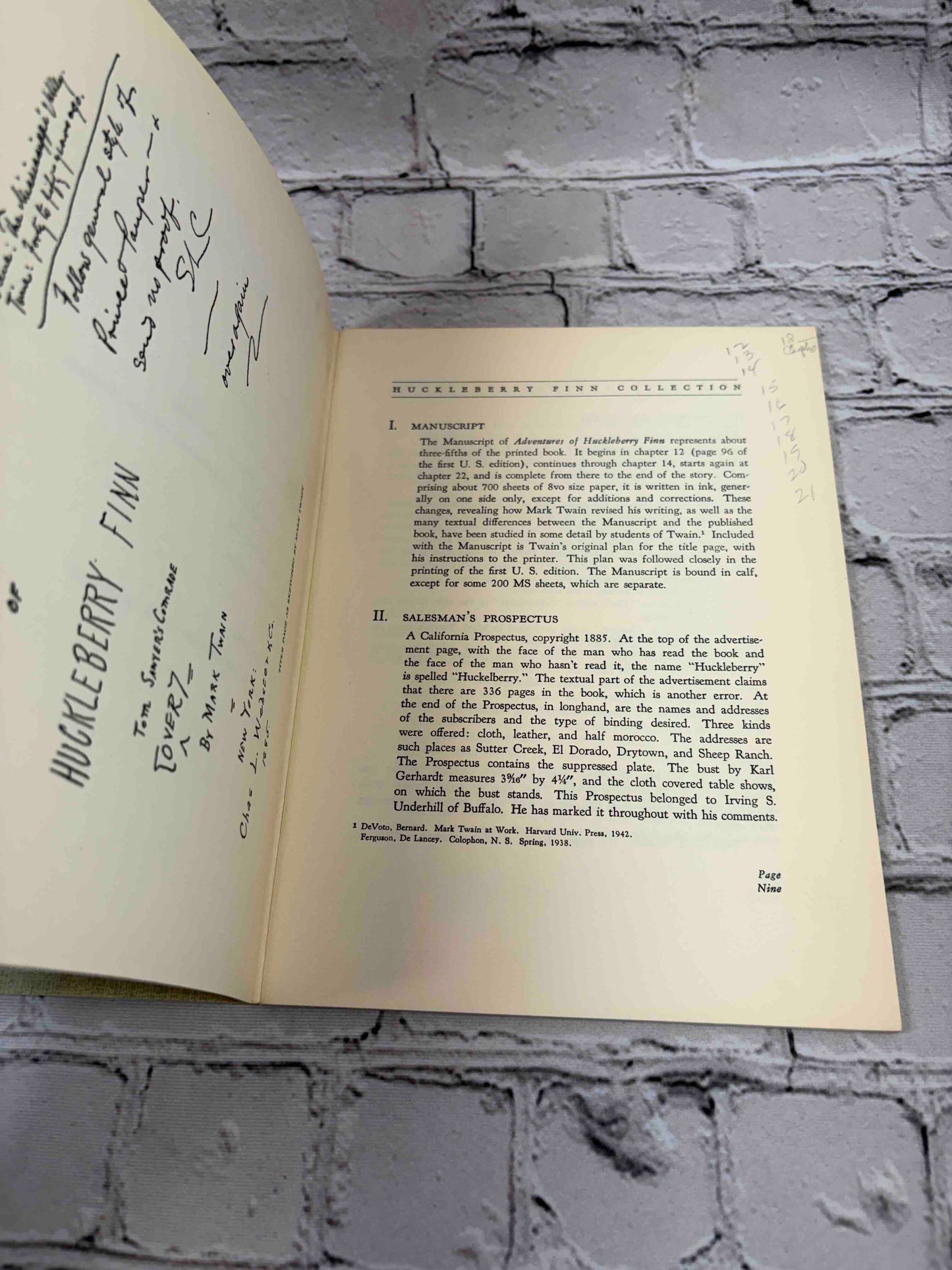Bibliography Of Huckleberry Finn by Mark Twain