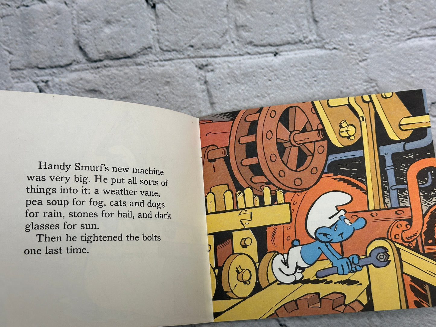 The Weather Smurfing Machine by Peyo [1982 · Second Printing]