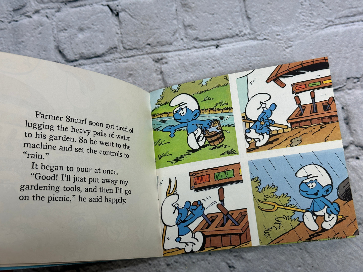 The Weather Smurfing Machine by Peyo [1982 · Second Printing]