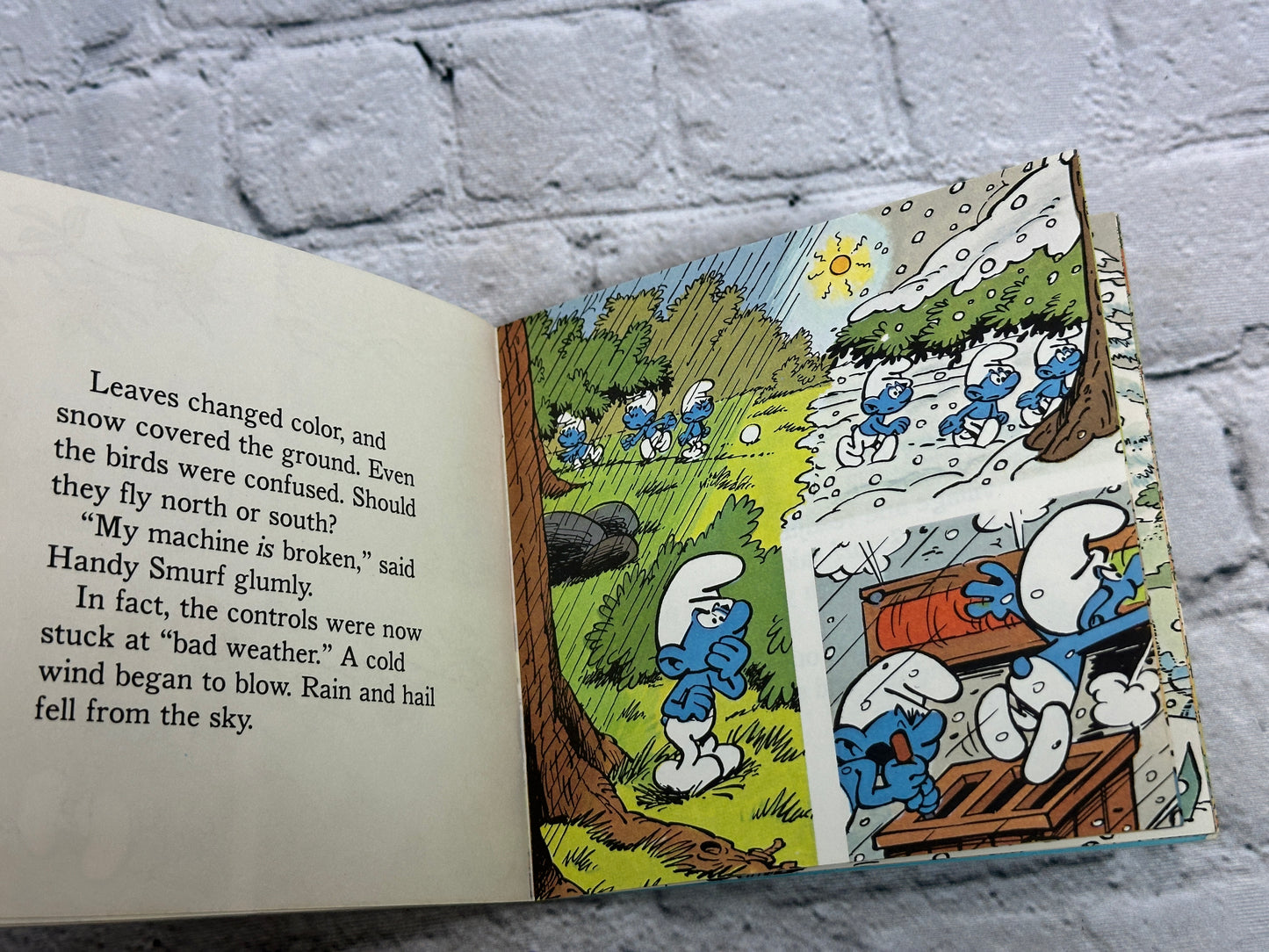 The Weather Smurfing Machine by Peyo [1982 · Second Printing]