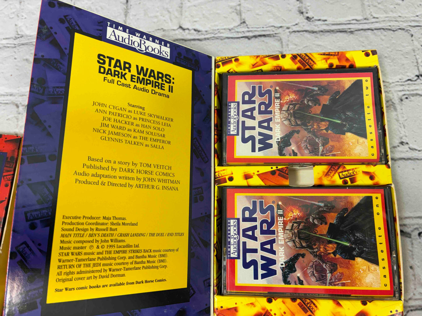 Star Wars Dark Empire 1 & 2 (Audiobook Cassette)