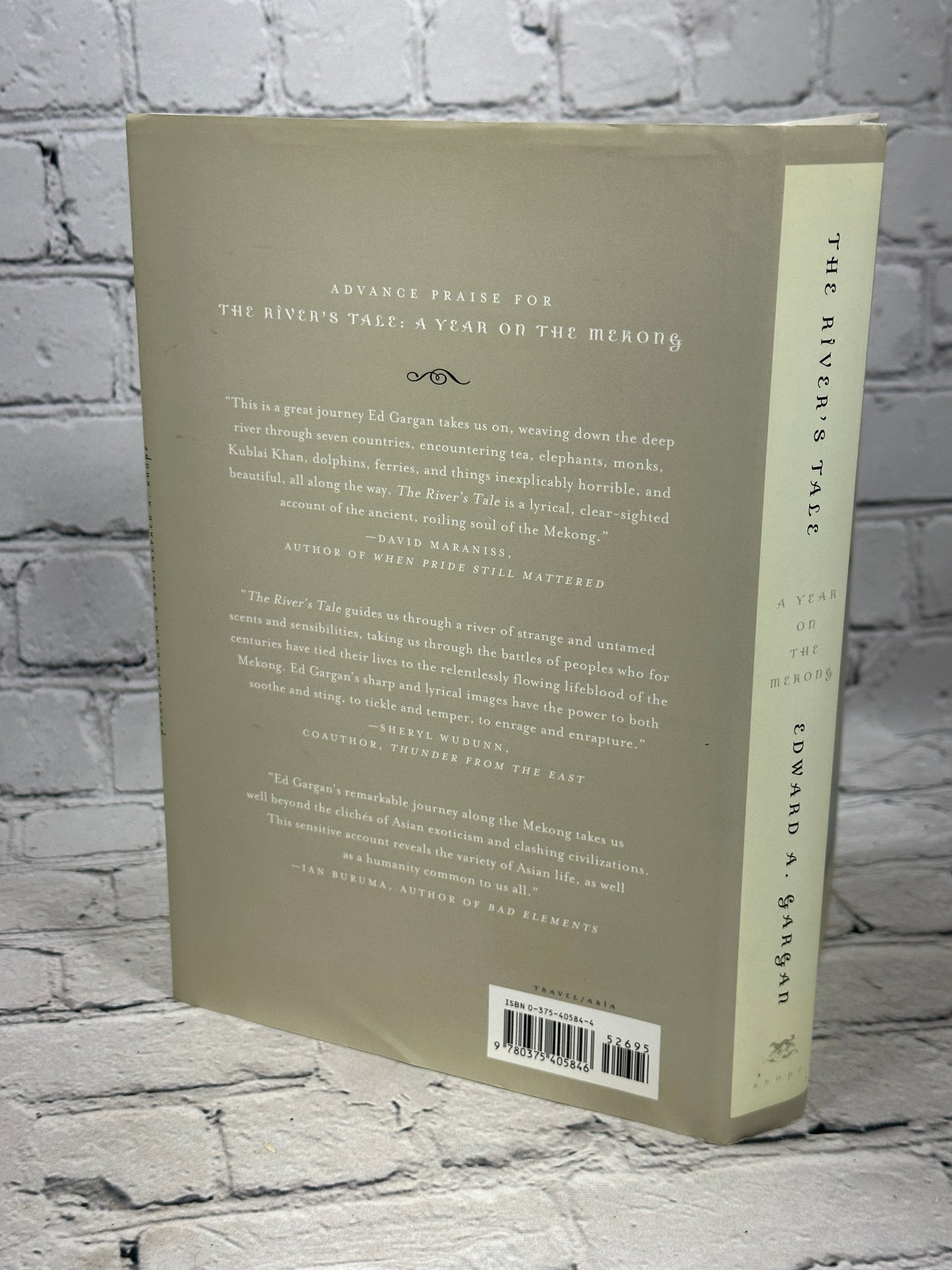 The River's Tale: A Year on the Mekong by Edward Gargan [2002 · First Edition]