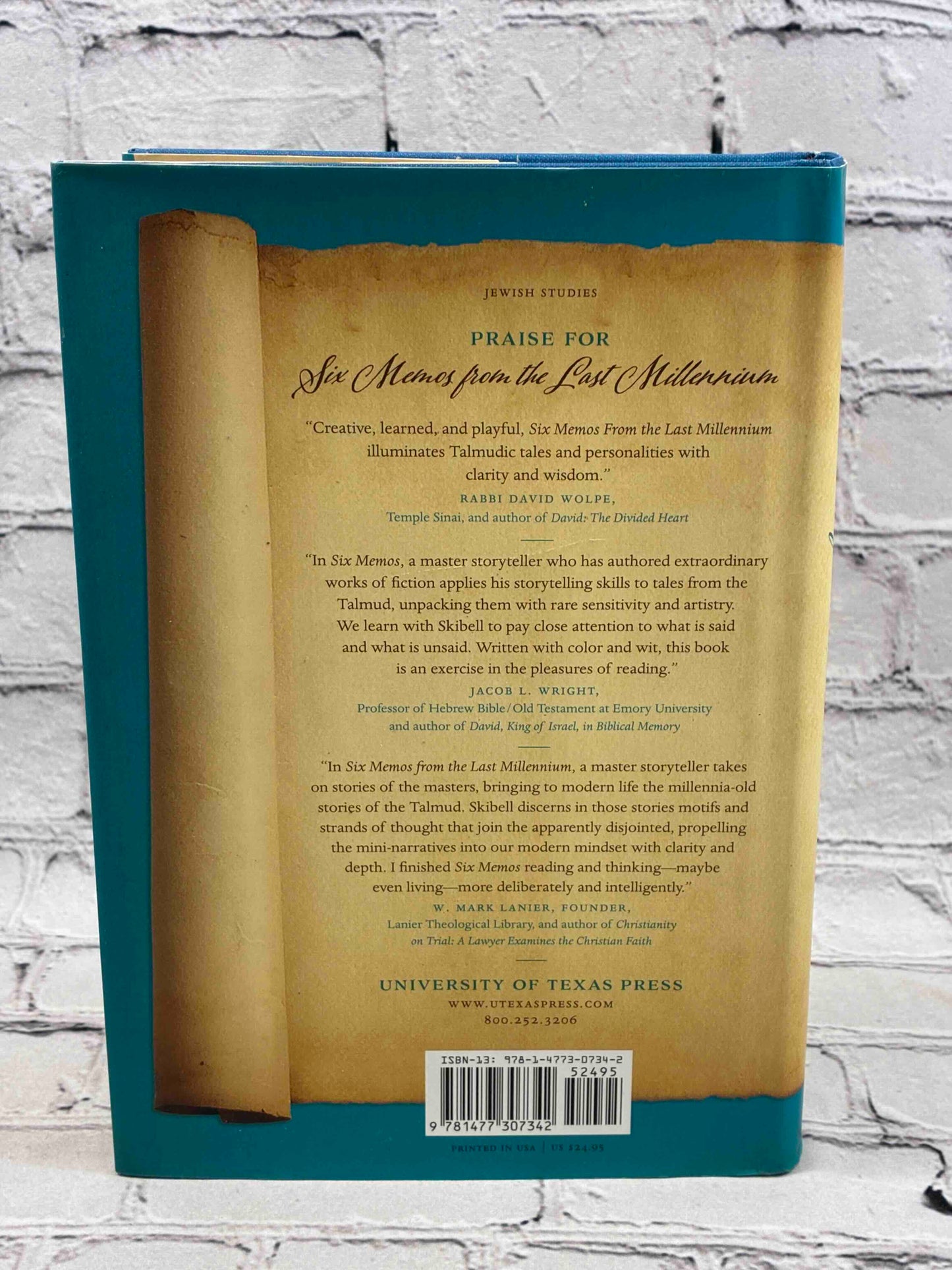 Six Memos from the Last Millennium: A Novelist Reads the Talmud