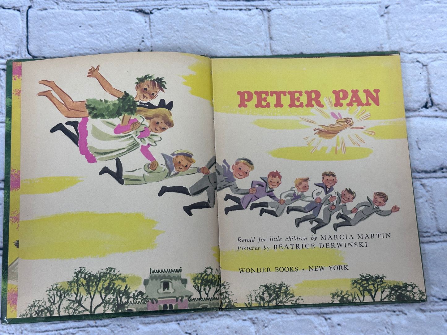 Peter Pan by Marcia Martin [Wonder Books · 1952]