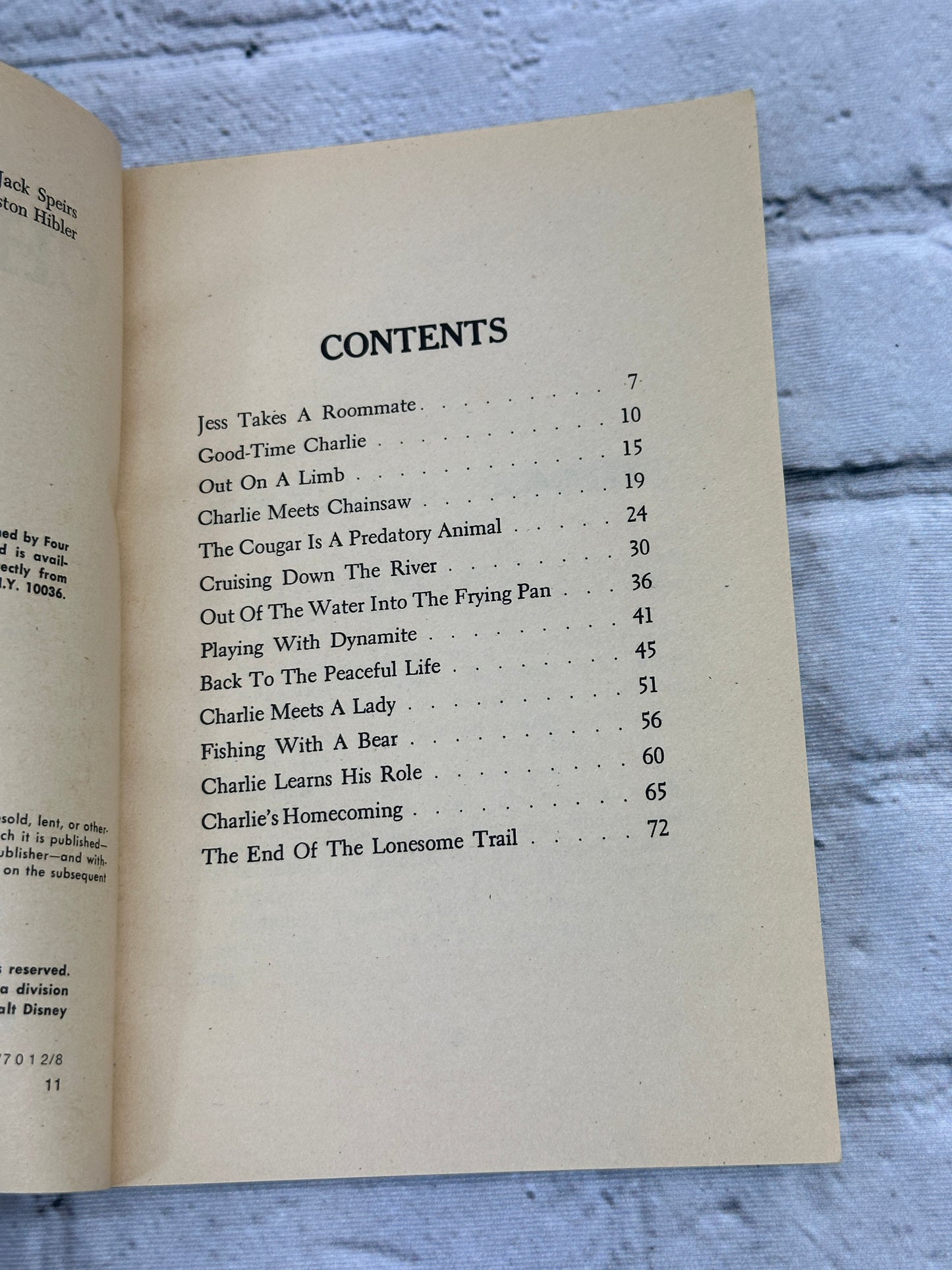 Charlie The Lonesome Cougar By Mark Van Cleefe [1968]