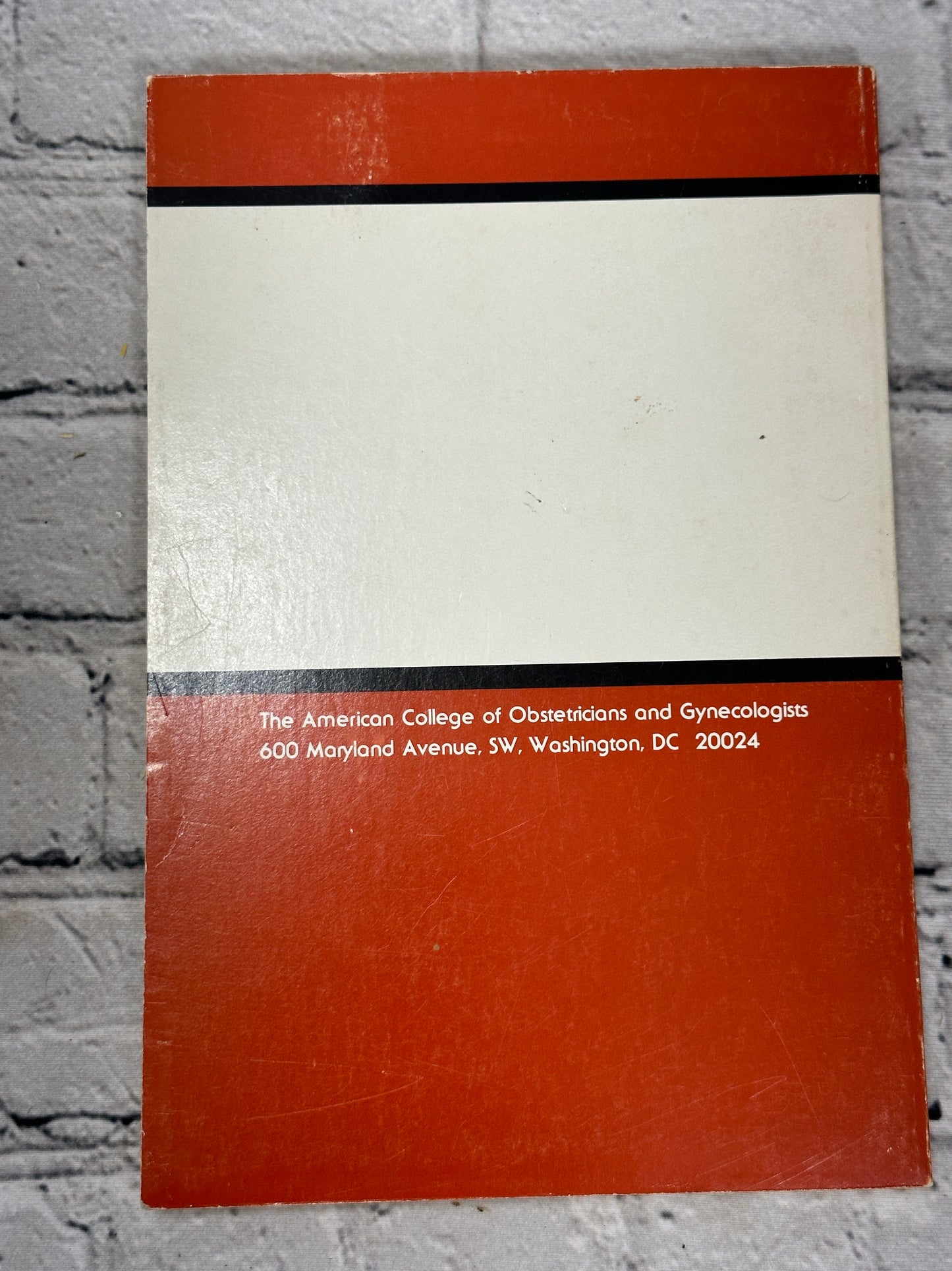 Standards for obstetric-gynecologic services [1982 · Fifth Edition]