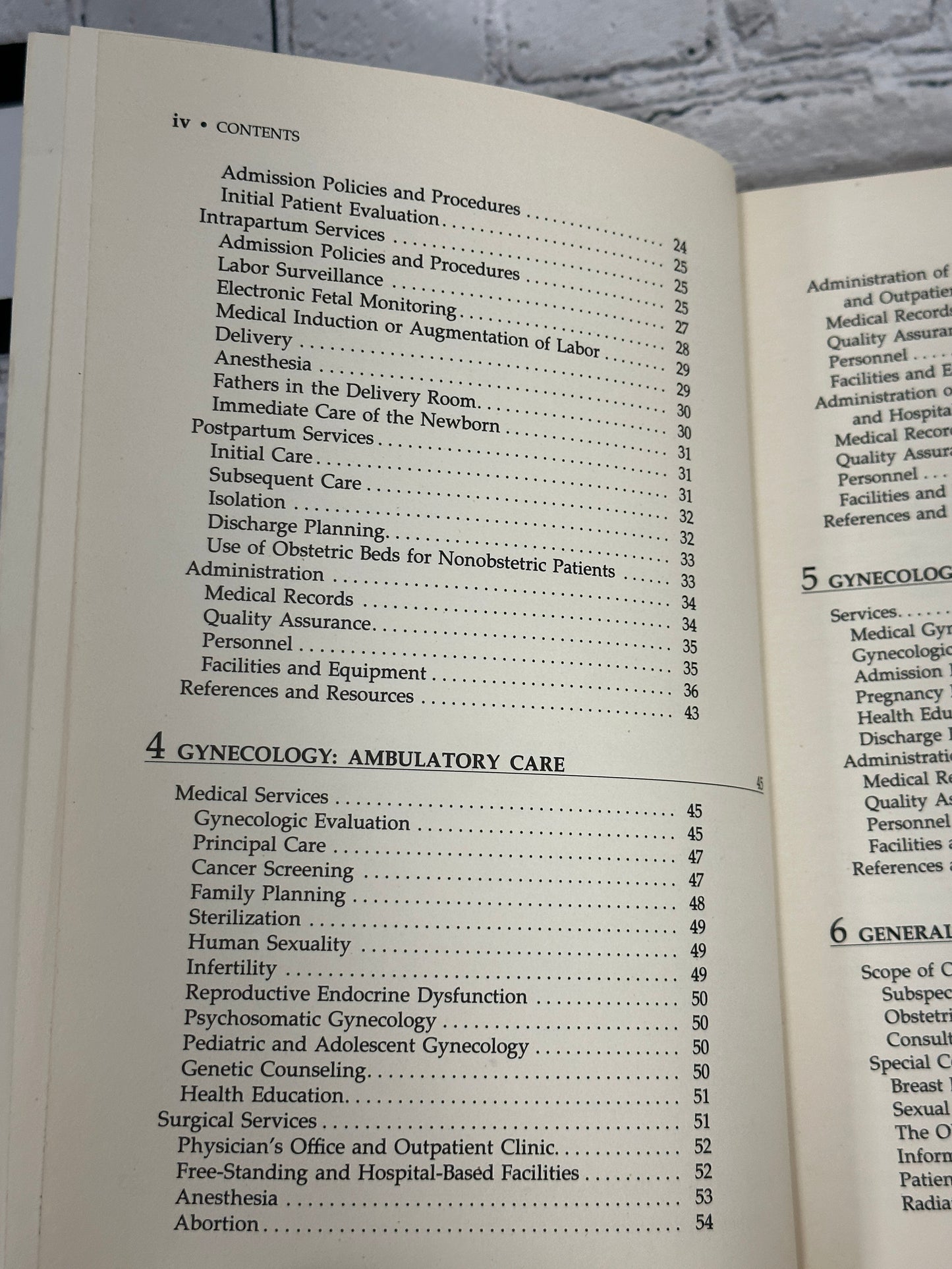 Standards for obstetric-gynecologic services [1982 · Fifth Edition]