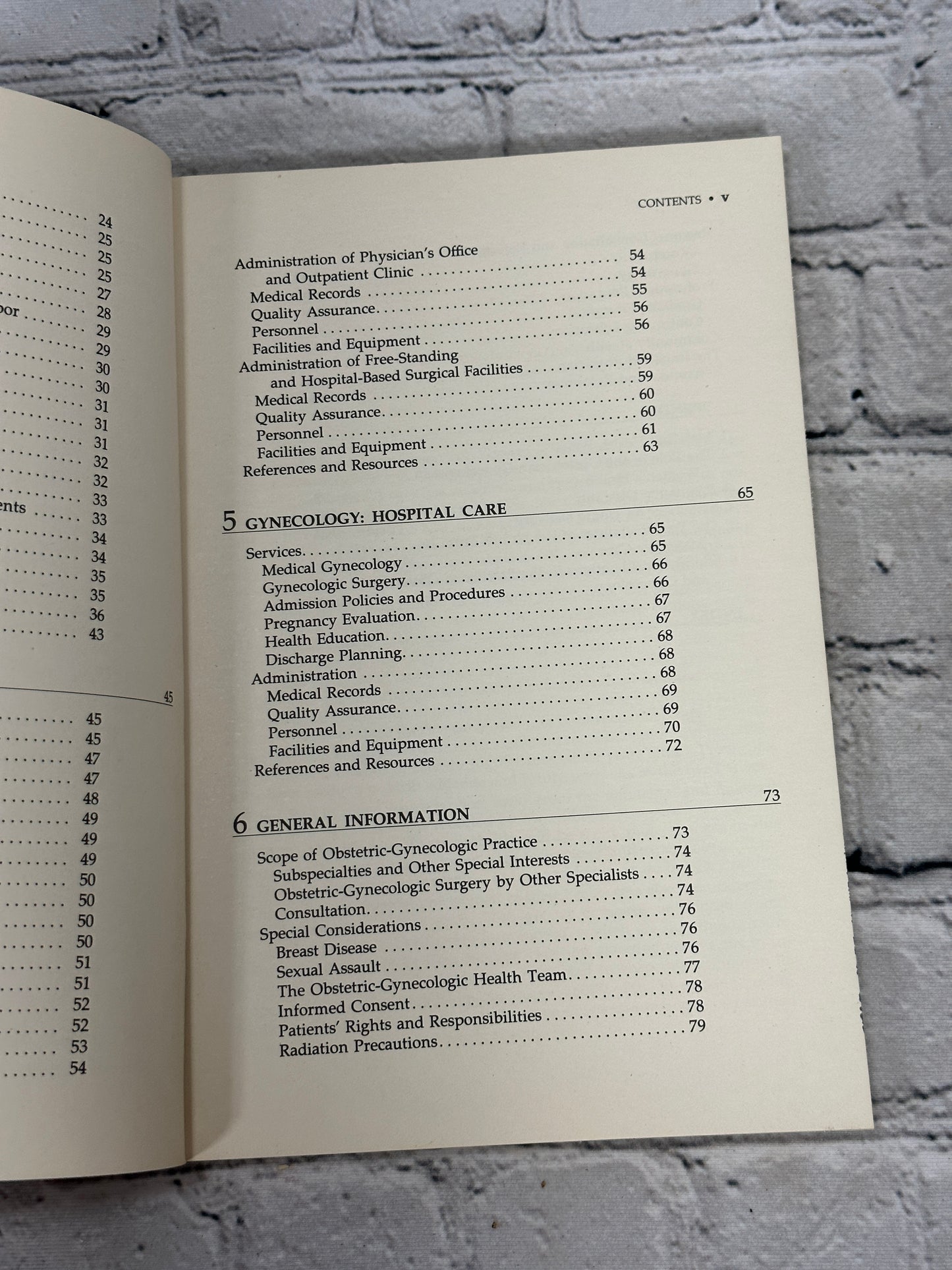 Standards for obstetric-gynecologic services [1982 · Fifth Edition]