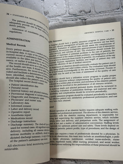 Standards for obstetric-gynecologic services [1982 · Fifth Edition]