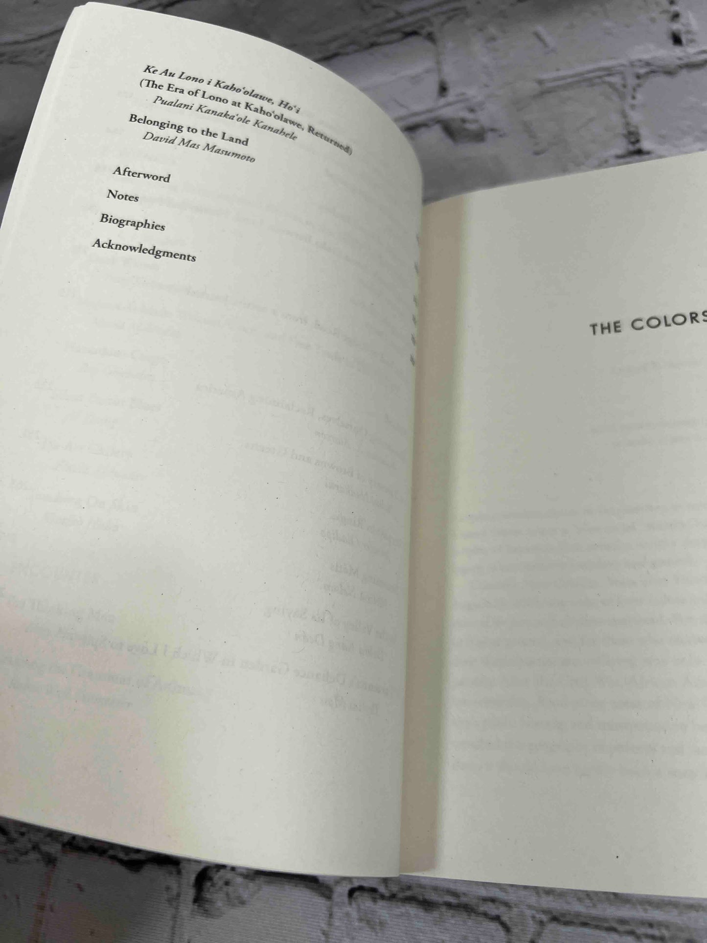 The Colors of Nature: Culture, Identity, and the Natural World