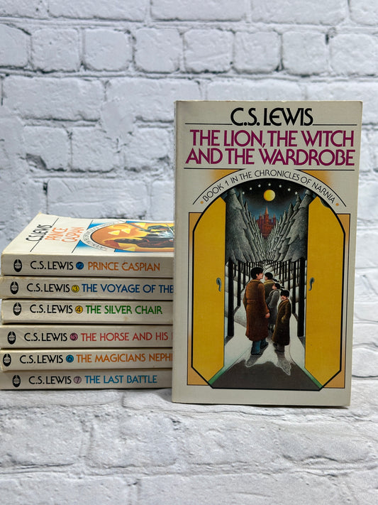 The Chronicles of Narnia Book Set by C.S. LEWIS [1970 · 1st Collier EdItion]