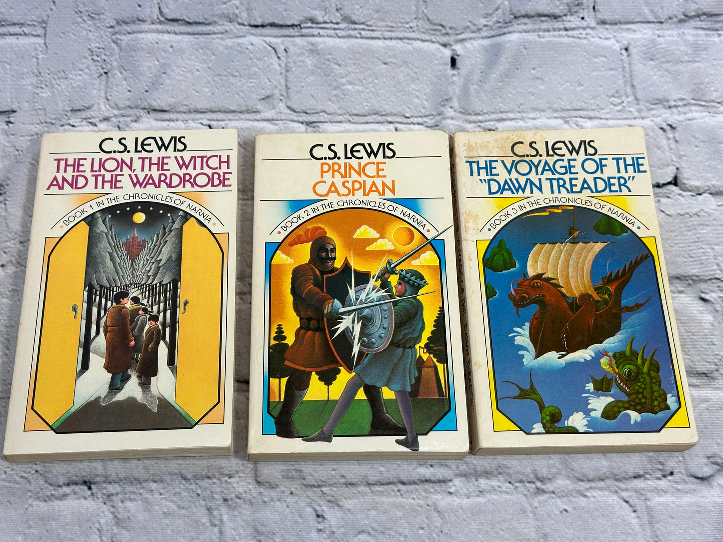 The Chronicles of Narnia Book Set by C.S. LEWIS [1970 · 1st Collier EdItion]