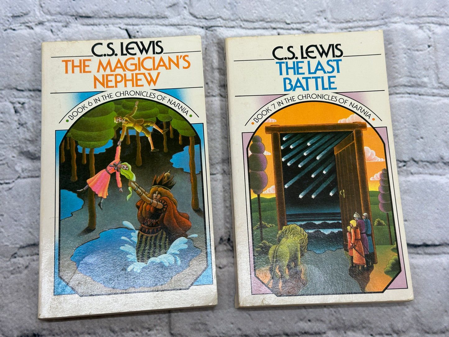 The Chronicles of Narnia Book Set by C.S. LEWIS [1970 · 1st Collier EdItion]