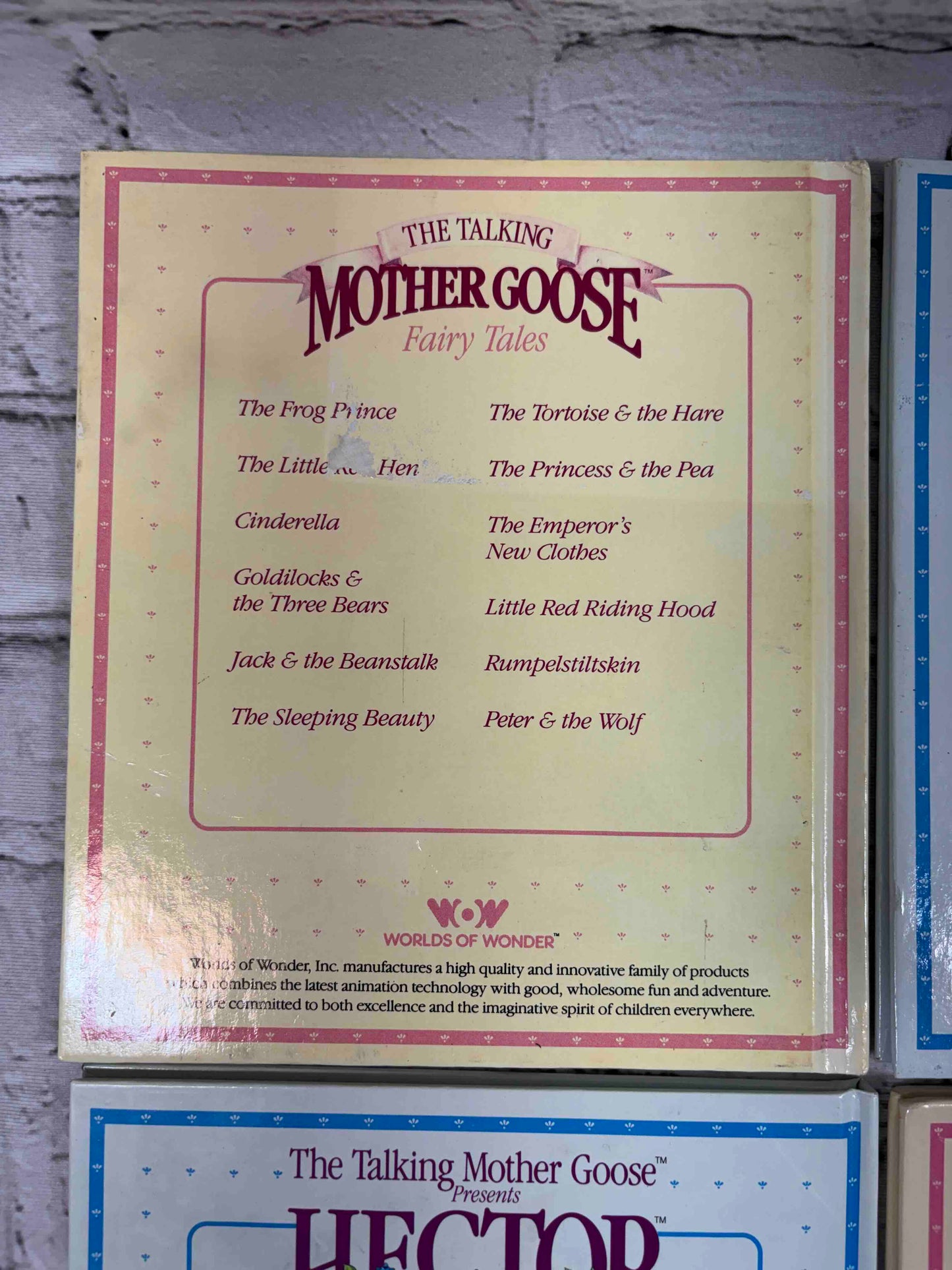 Talking Mother Goose Fairy Tales (Set of 6/ Books Only)