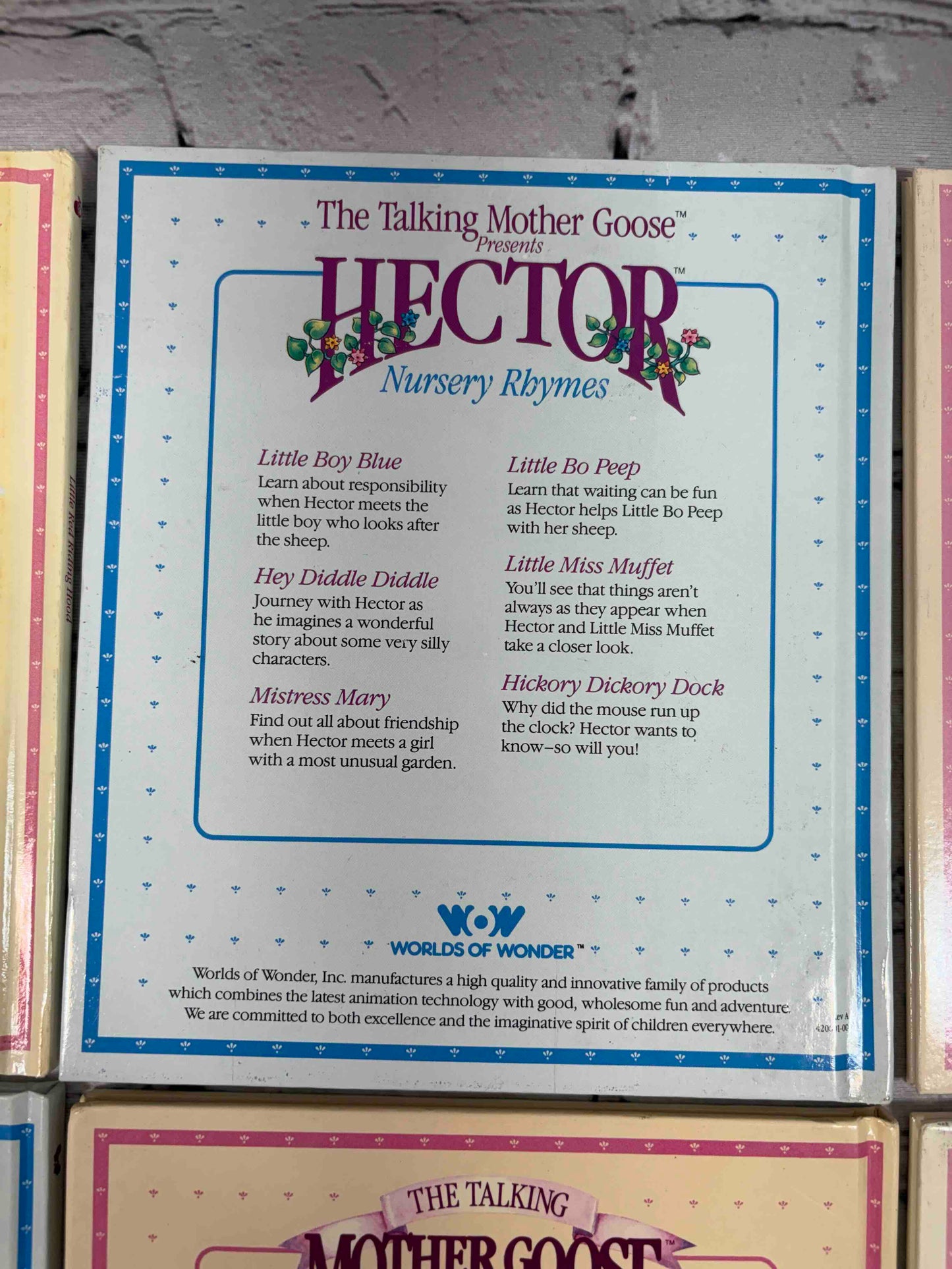 Talking Mother Goose Fairy Tales (Set of 6/ Books Only)