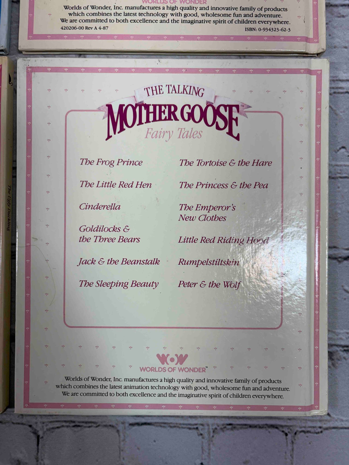 Talking Mother Goose Fairy Tales (Set of 6/ Books Only)