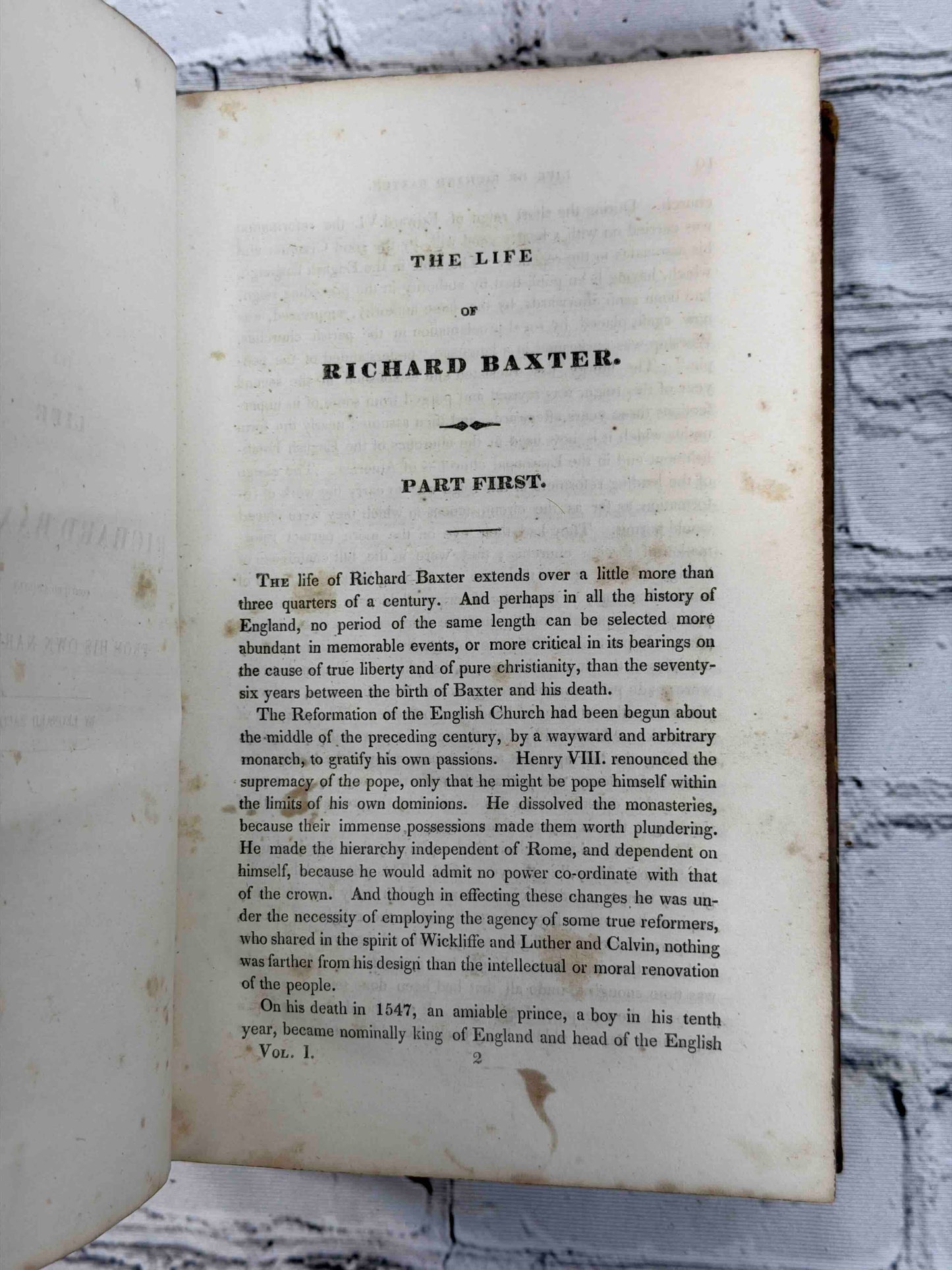 Select Practical Writings of Richard Baxter