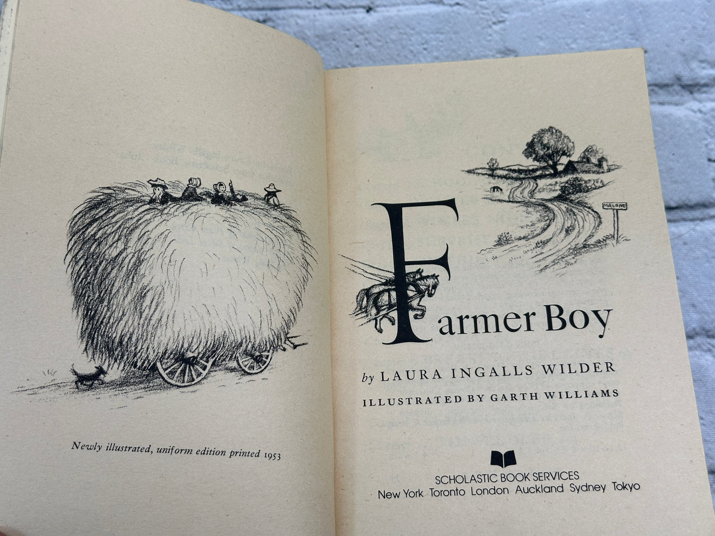 Farmer Boy by Laura Ingalls Wilder [1981 · First Printing]