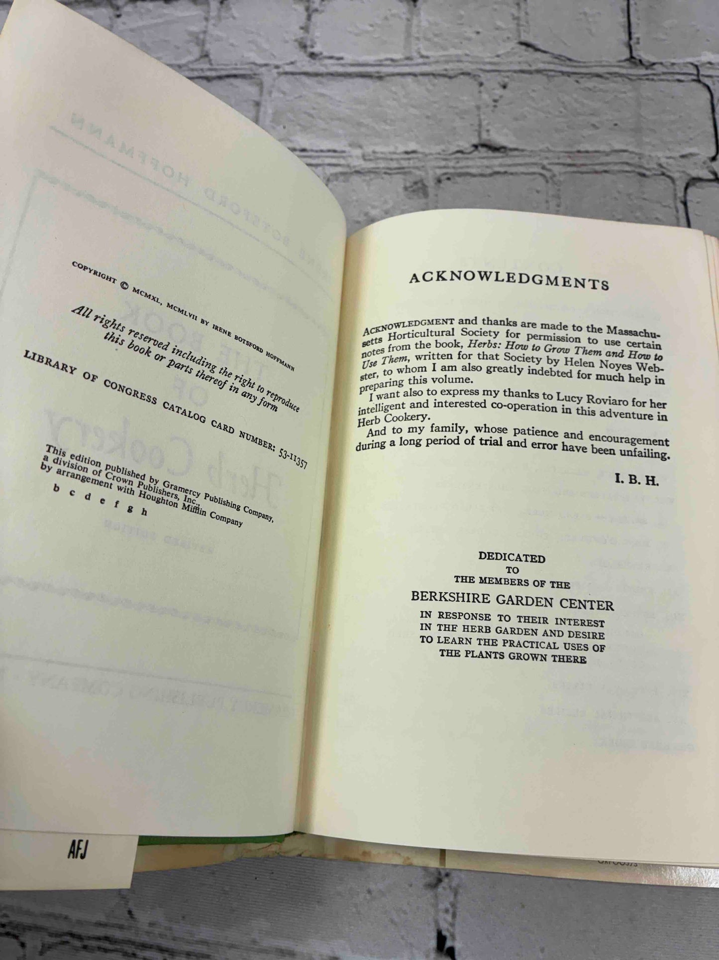 The Book of Herb Cookery