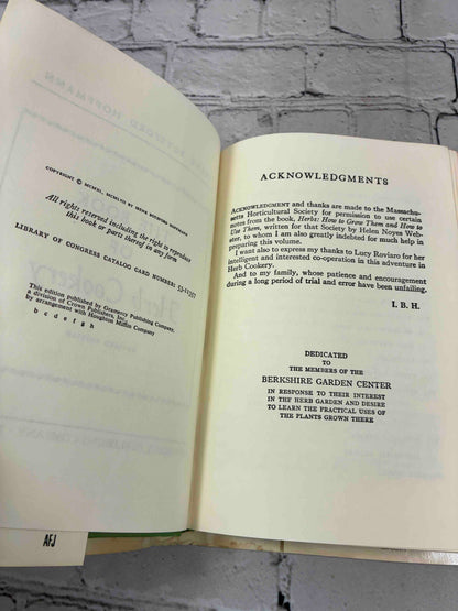 The Book of Herb Cookery