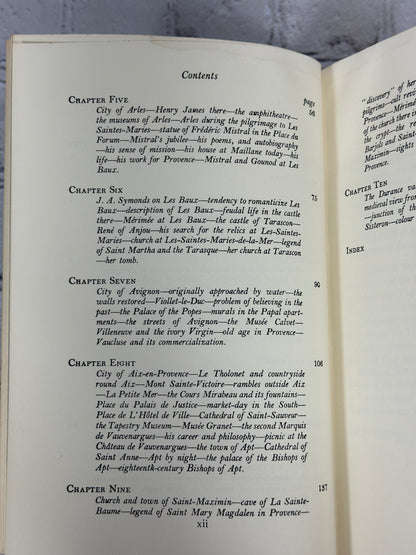 Aspects of Provence By James Pope-Hennessy [1967]