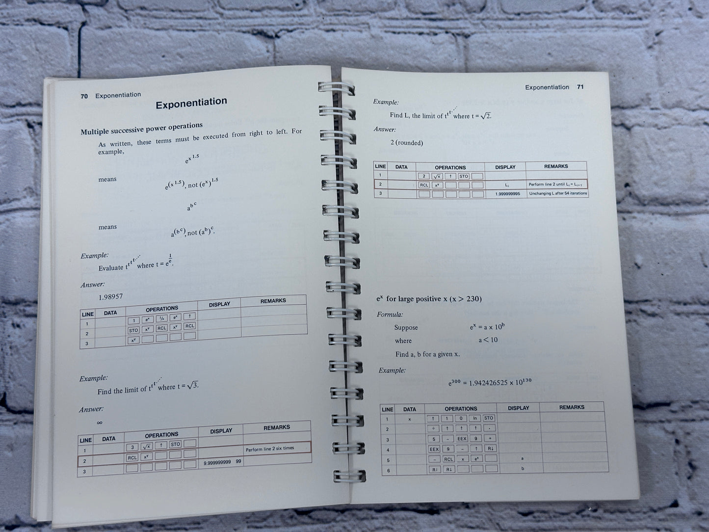 Hewlett Packard HP-35 Pocket Calculator Math Pac [1974]