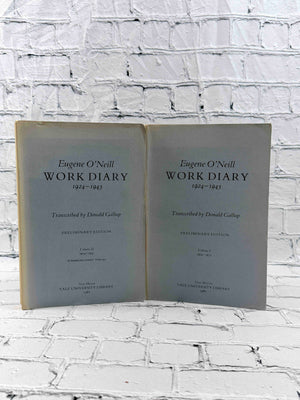 Eugene O'Neill Work Diary 1924 - 1943 (2 Volumes)