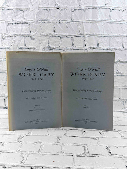 Eugene O'Neill Work Diary 1924 - 1943 (2 Volumes)