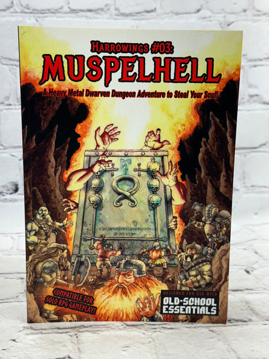 Harrowings #03 - Muspelhell: A Heavy Metal..by Aaron Cordiale et al [2020]