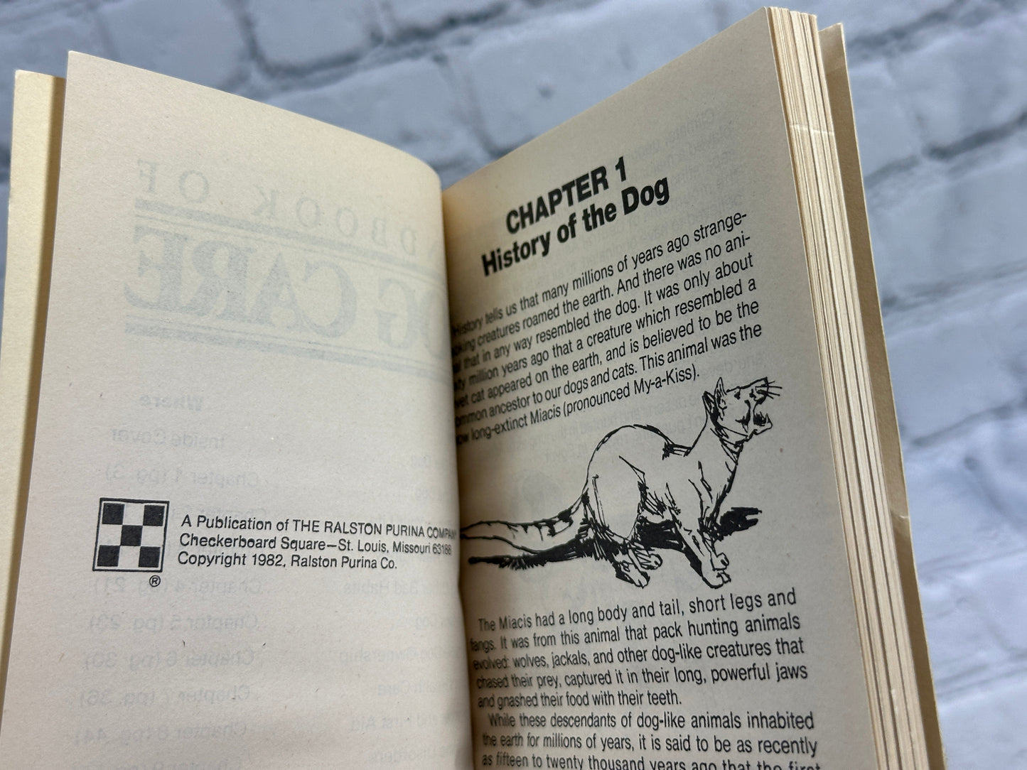 Handbook of Dog Care by The Ralston Purina Company [1982]