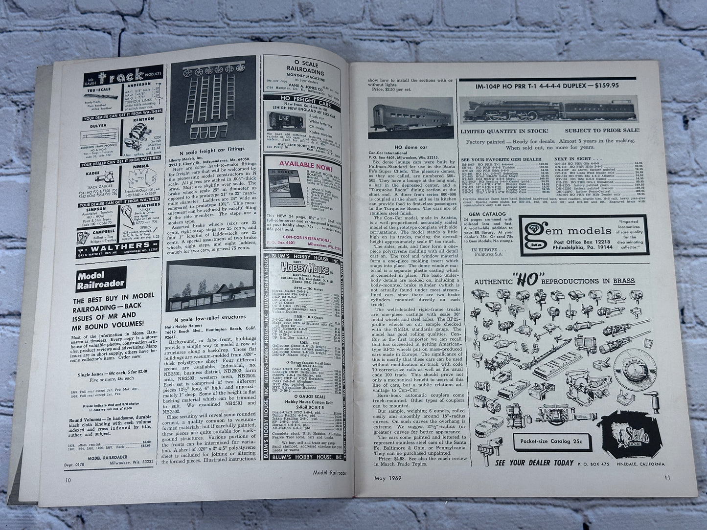 Model Railroader Alco RS-1 diesel locomotive drawings [Vo. 36, No. 5 · May 1969]