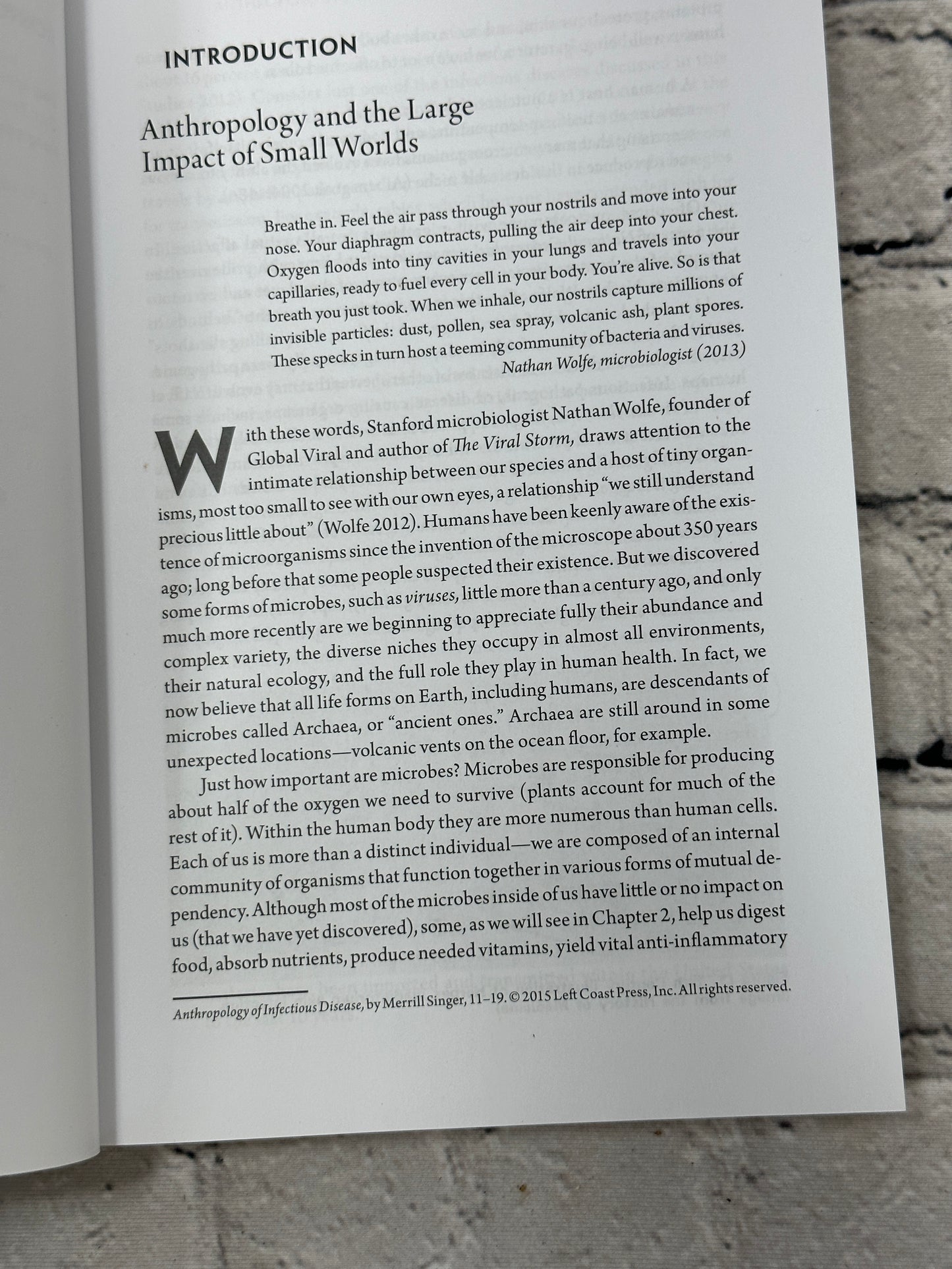 Anthropology of Infectious Disease by Merrill Singer [2015]