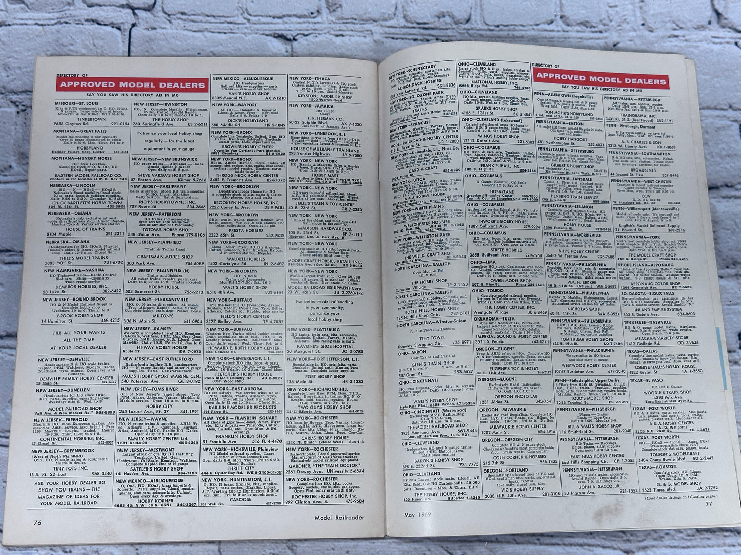 Model Railroader Alco RS-1 diesel locomotive drawings [Vo. 36, No. 5 · May 1969]