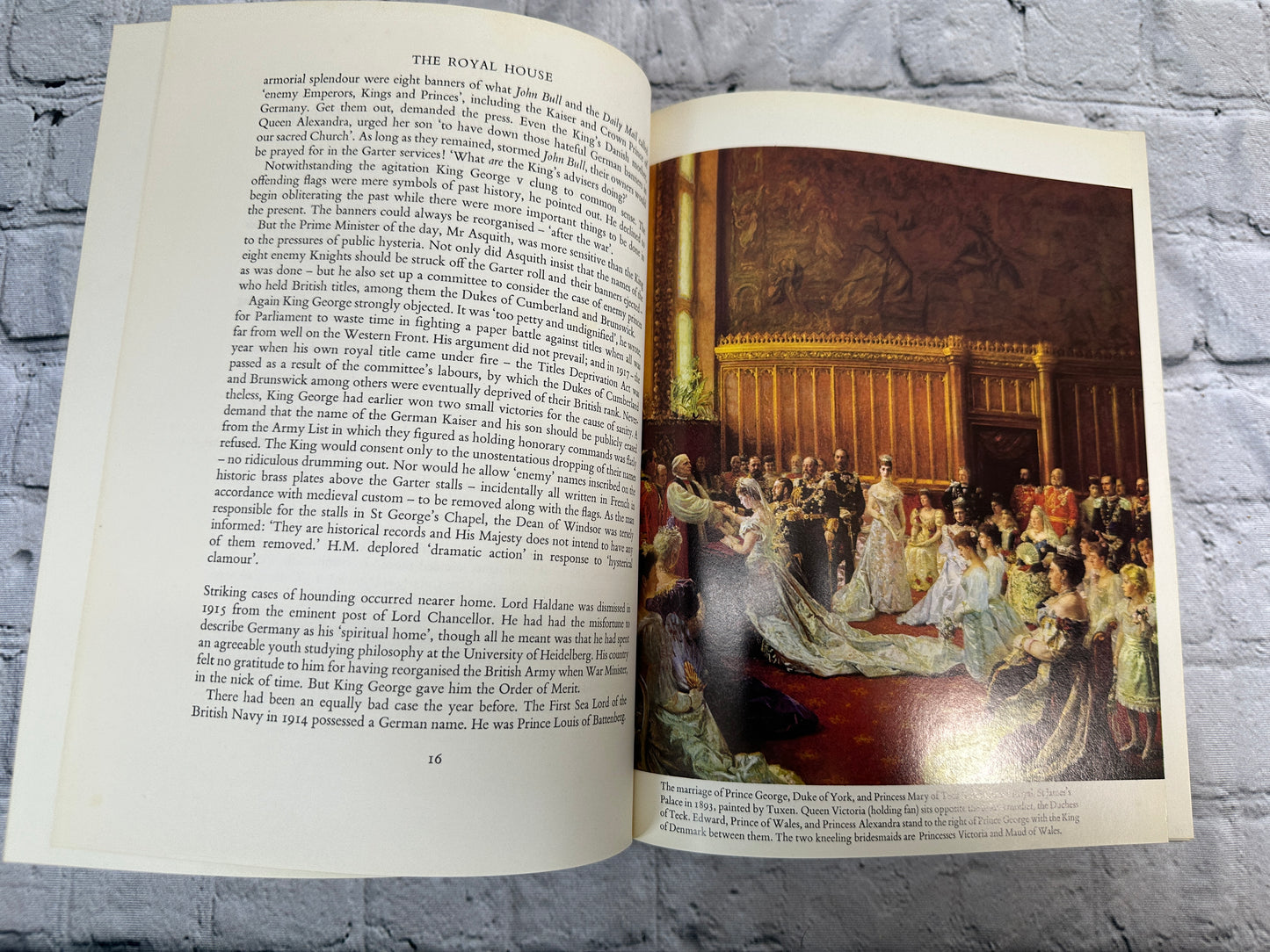 The Royal House of Windsor by Elizabeth Longford [1974 · 1st American Edition]