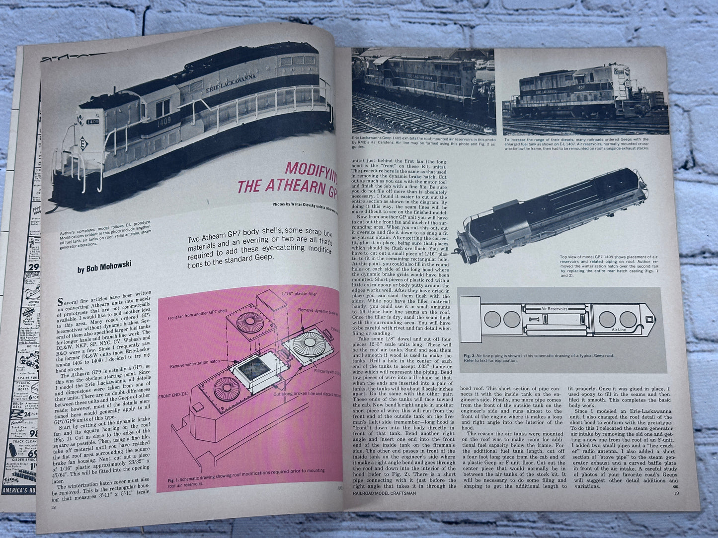 Railroad Model Craftsman Magazine [June 1969]